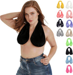 Bra Towel 2027 New Hands-Free Adjustable Shower Towel Bra for Women Towel Bra Sling for Drying Off After